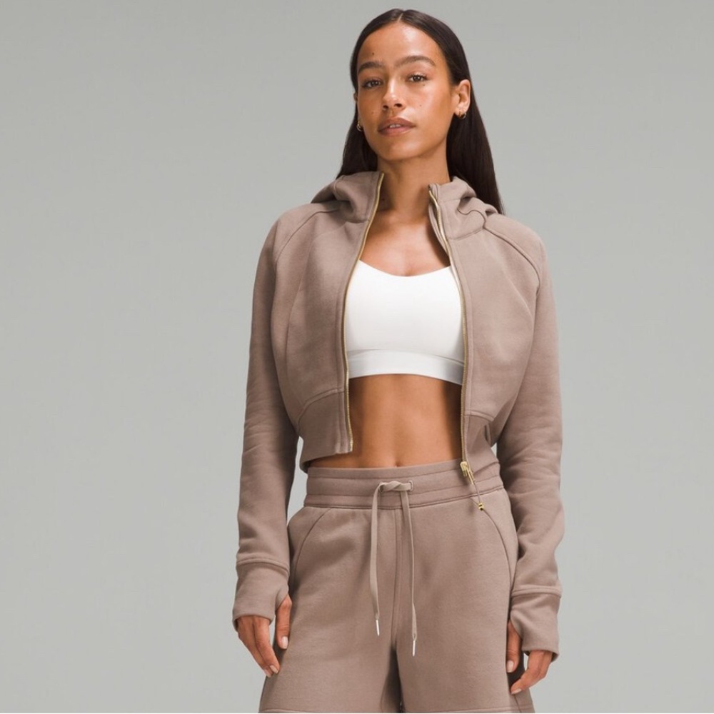 Lululemon Scuba full-zip Cropped Hoodie